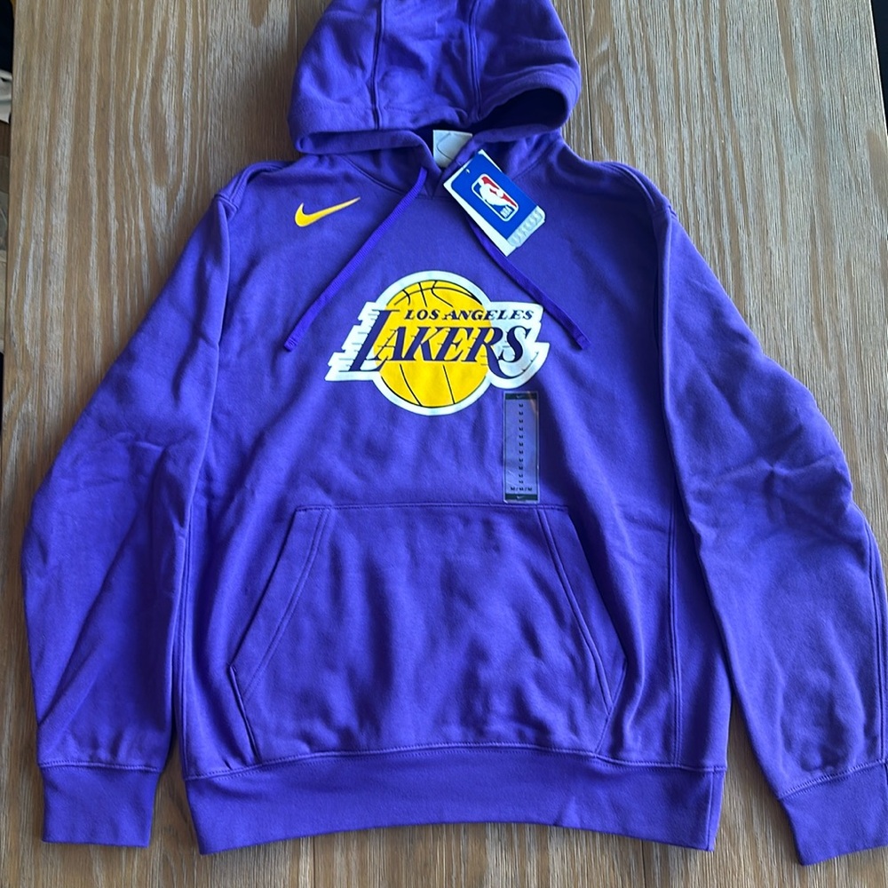LA Lakers Nike Dri-Fit Team Hoodie sz Medium - NWT